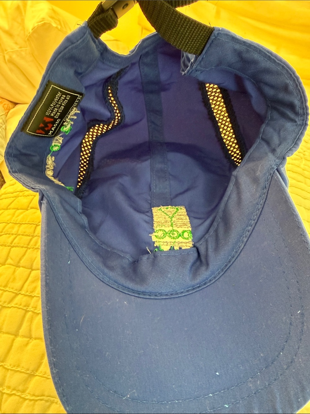 Blue Performance Baseball Cap - Picture 5 of 6
